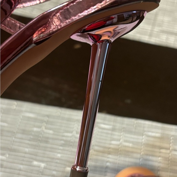 Rose gold, pink, high heels, size 7 1/2 brand new from Fashion Nova - Picture 9 of 11